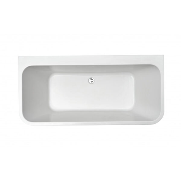 Bad 1700x750mm back-to-wall wit glans - Afbeelding 2