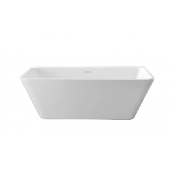 Bad 1700x750mm back-to-wall wit glans