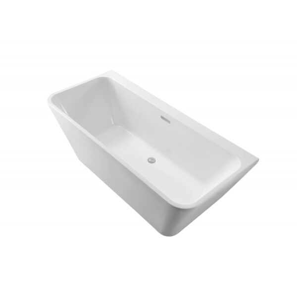 Bad 1700x750mm back-to-wall wit glans - Afbeelding 3