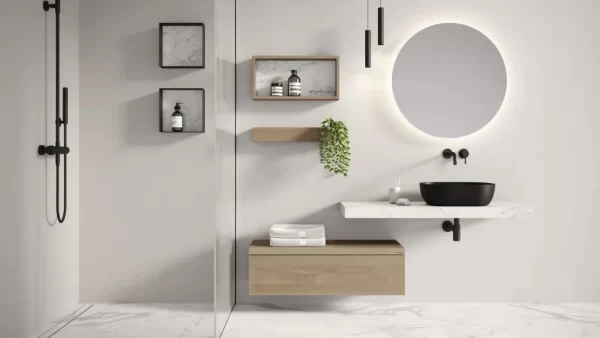 Looox spiegel rond 700mm - Afbeelding 2